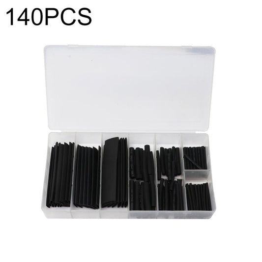 140 PCS / Box Waterproof High Toughness Oxidation Resistance Seal Heat - shrinkable Butt Wire Tube, Random Color Delivery, Butt Wire Tube - ORIWHIZCar Replacement PartsDIY CablesIn Car
