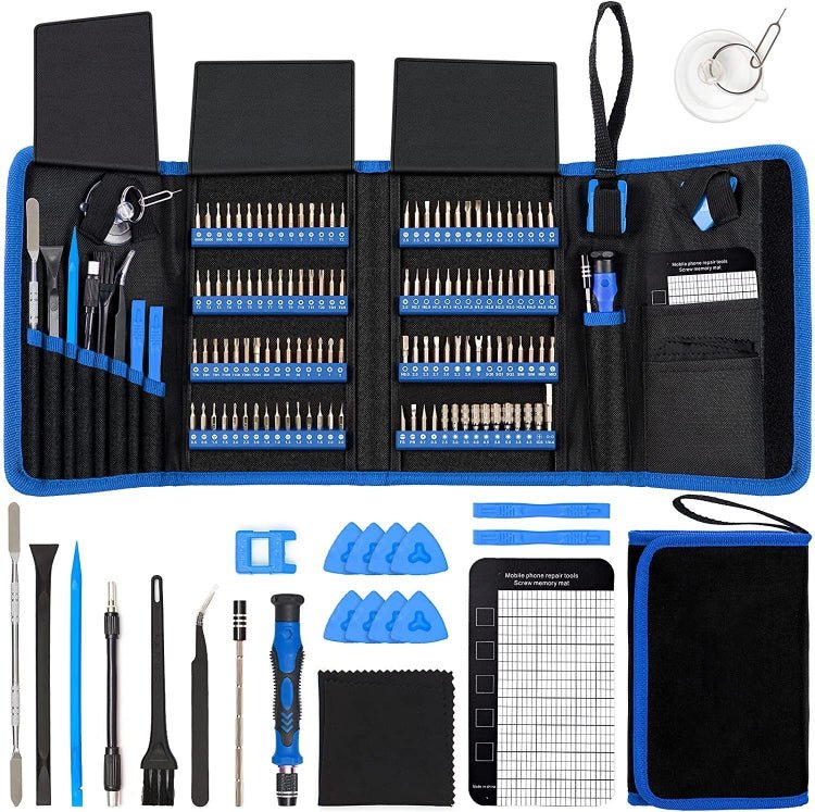 142 In 1 Precision Screwdriver Set Magnetic Screw Driver Bit Kit For PC Phone Repair Tool, 142 in 1 - ORIWHIZ