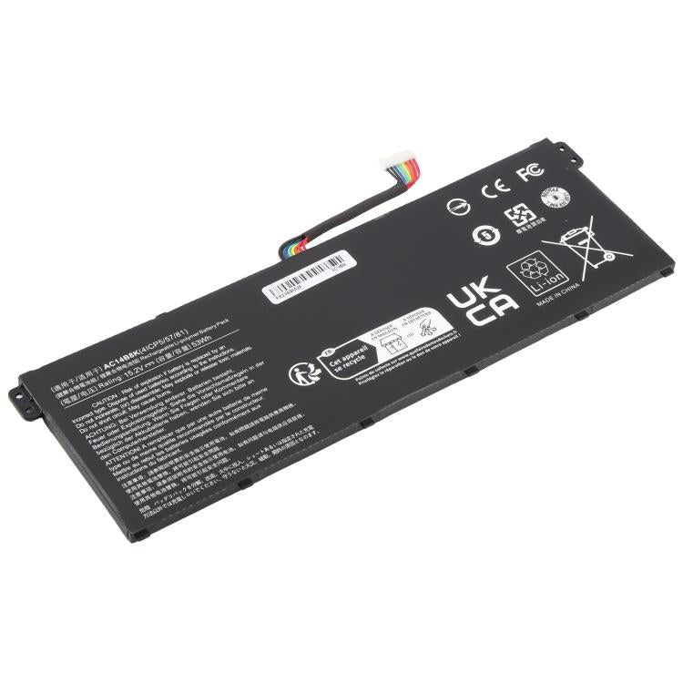 15.2V 53Wh Laptop Batteries For Acer ES1 - 311 A515 - 51G swift 3 sf314 - 51 52 53 N17P3 AC14B8K, For Acer ES1 - 311 A515 - 51G swift 3 sf314 - 51 - ORIWHIZBatteriesMobile PartsOthers