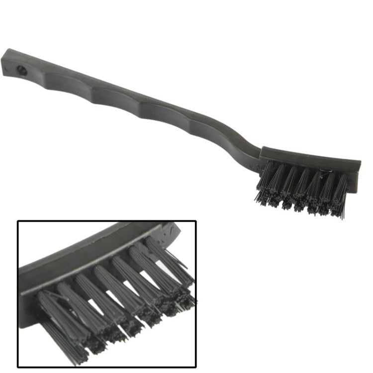 17.5cm Electronic Component Curved Anti - static Brush, Length: 17.5cm Black - ORIWHIZ