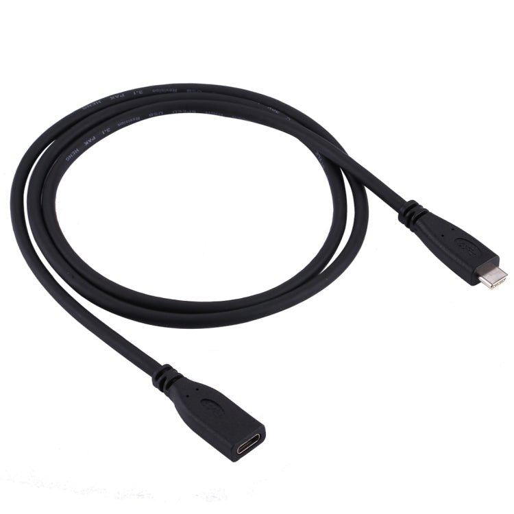 1m USB - C / Type - C 3.1 Male to USB - C / Type - C Female Connector Adapter Cable, 1m - ORIWHIZ