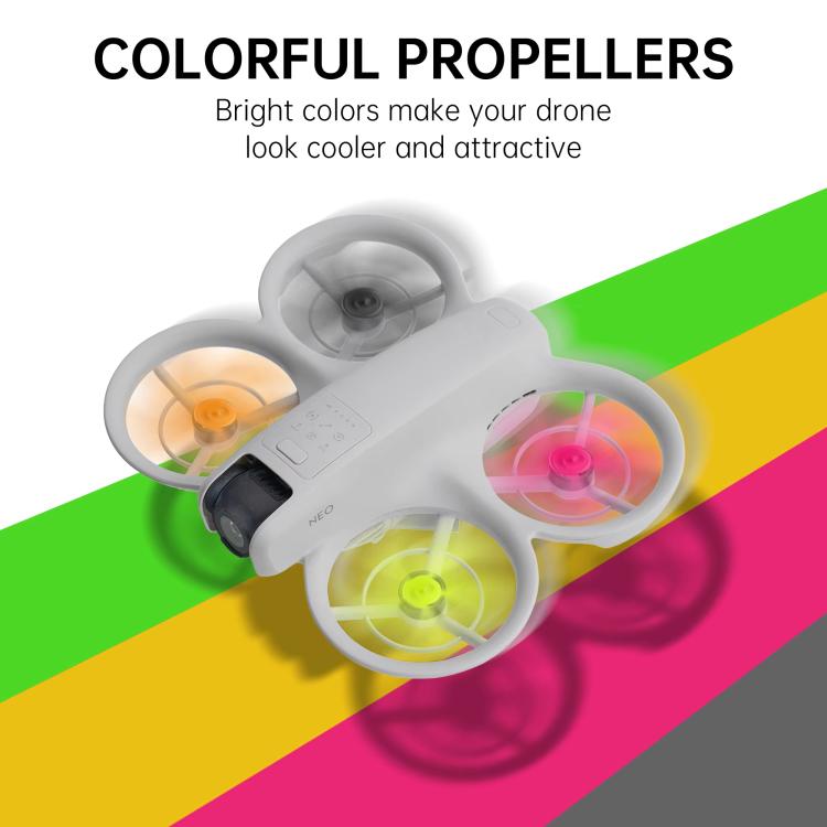 1pair For DJI Neo RCSTQ Drone 5 Blade Paddle Quick Release Replacement Blade - ORIWHIZDIY PropellerDJI & Insta360 AccessoriesDJI Neo Accessories