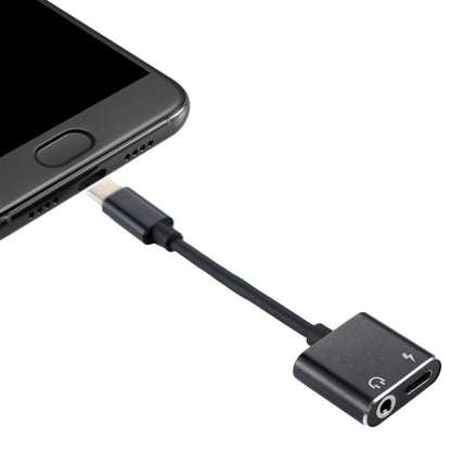 2 in 1 3.5mm to USB - C / Type - C Audio Charging Converter Adapter - ORIWHIZ