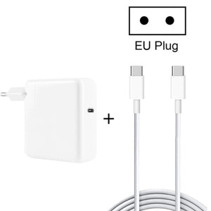 2 in 1 PD3.0 30W USB - C / Type - C Travel Charger with Detachable Foot + PD3.0 3A USB - C / Type - C to USB - C / Type - C Fast Charge Data Cable Set, Cable Length: 1m, EU Plug, 1m EU Plug - ORIWHIZ