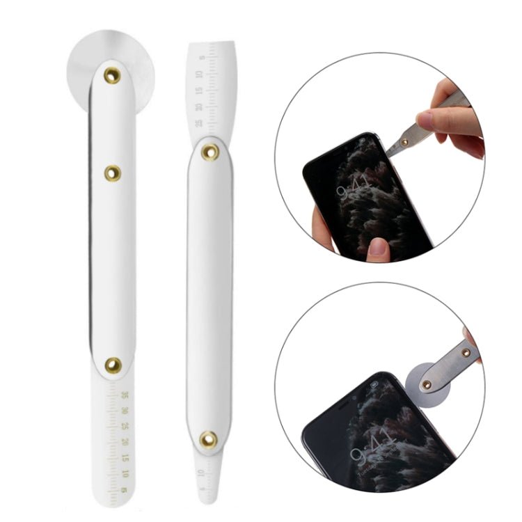 2 In 1 Roller Type Screen Removal Tool Tablet Phone Notebook Screen Separation Cutting Steel Blade, Roller Type - ORIWHIZ