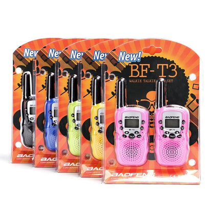 2 PCS BaoFeng BF - T3 1W Children Single Band Radio Handheld Walkie Talkie with Monitor Function, EU Plug, BF - T3 EU Plug - ORIWHIZBAOFENGConsumer ElectronicsHandheld Walkie Talkie