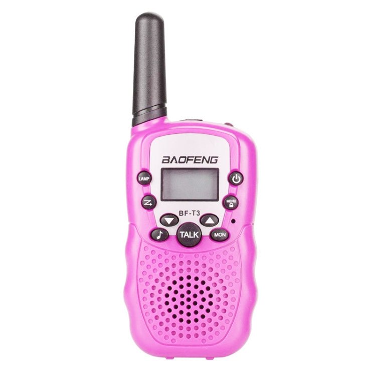 2 PCS BaoFeng BF - T3 1W Children Single Band Radio Handheld Walkie Talkie with Monitor Function, EU Plug, BF - T3 EU Plug - ORIWHIZBAOFENGConsumer ElectronicsHandheld Walkie Talkie