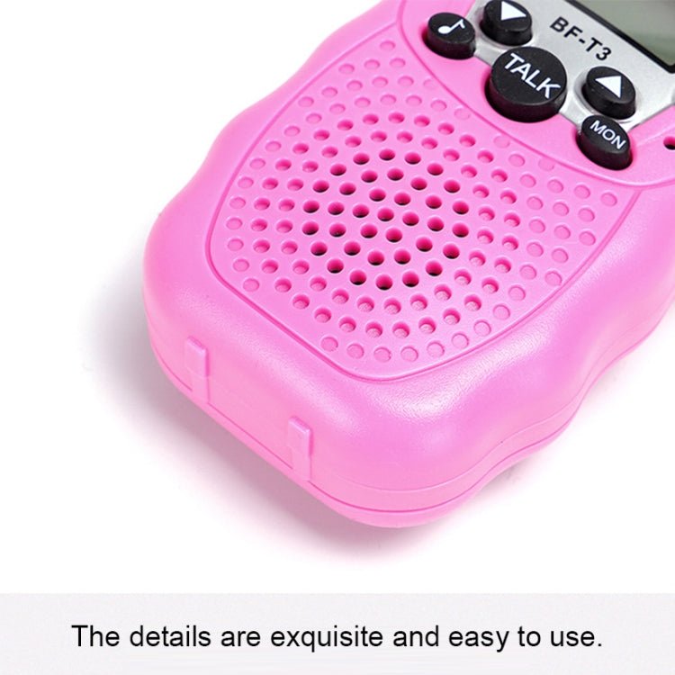2 PCS BaoFeng BF - T3 1W Children Single Band Radio Handheld Walkie Talkie with Monitor Function, EU Plug, BF - T3 EU Plug - ORIWHIZBAOFENGConsumer ElectronicsHandheld Walkie Talkie
