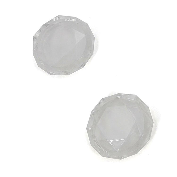 2 PCS Diamond Texture Games Grip Caps for PS5, Clear White, Green, Blue, Red - ORIWHIZSony AccessoriesSony Accessories CasesToys & Hobbies
