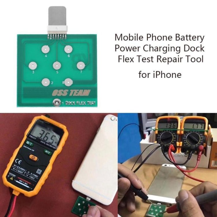 2 PCS Free Disassembly Detection Tail Plug Test Board, For Apple, For Android - ORIWHIZ