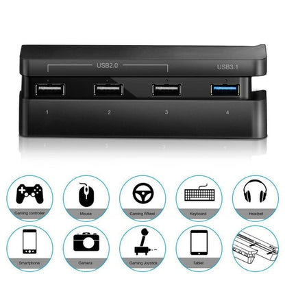 2 PCS PS4 Slim Extend USB Adapter Accessories for Play Station 4 Slim Console USB HUB 3.0 High Speed, for PS4 Slim - ORIWHIZSony AccessoriesSony Accessories Charger & PowerToys & Hobbies