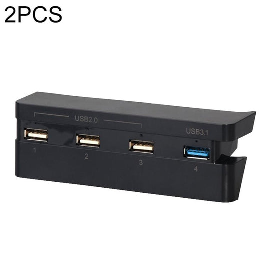2 PCS PS4 Slim Extend USB Adapter Accessories for Play Station 4 Slim Console USB HUB 3.0 High Speed, for PS4 Slim - ORIWHIZSony AccessoriesSony Accessories Charger & PowerToys & Hobbies