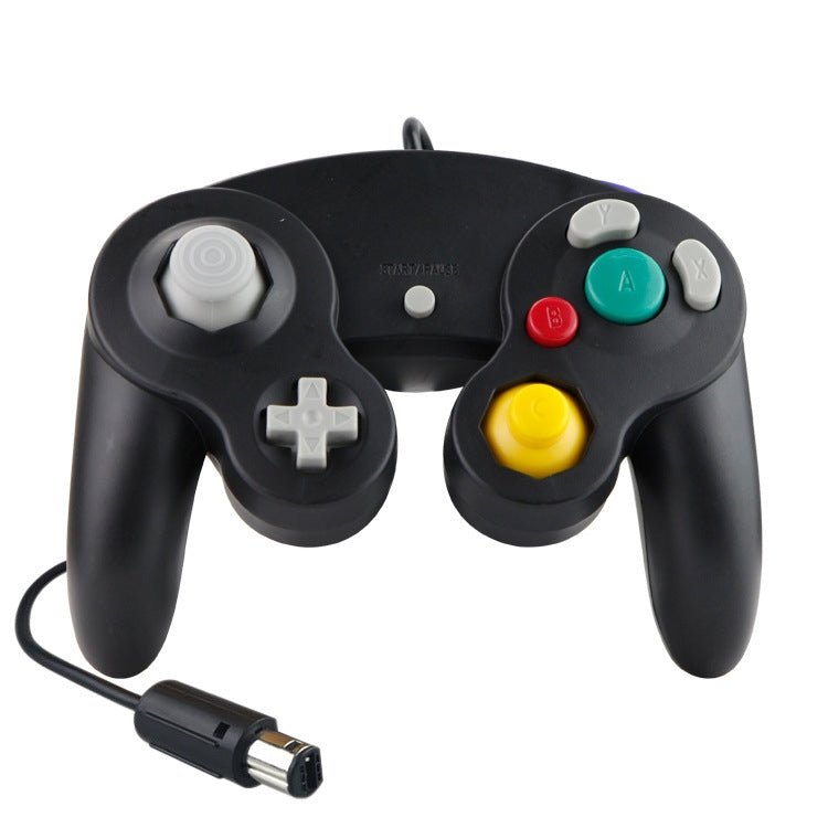 2 PCS Single Point Vibrating Controller Wired Game Controller For Nintendo NGC / Wii, White, Pink, Yellow, Red, Purple, Green, Blue, Black, Silver, Orange - ORIWHIZNintendo AccessoriesNintendo Accessories GamepadsToys & Hobbies