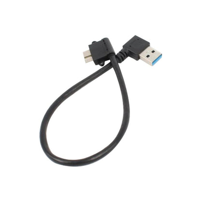2 PCS USB 3.0 Right Elbow Male to Micro USB 3.0 Elbow Charging Data Cable, Cable Length: 27cm, Right Elbow - ORIWHIZ