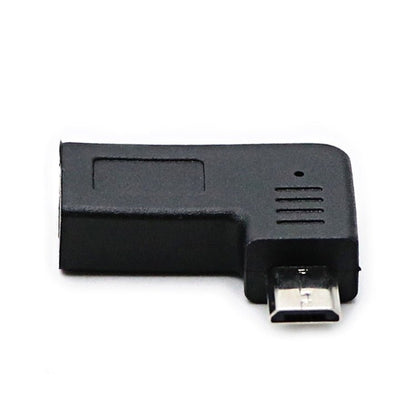 2 PCS USB - C / Type - C Female to Micro USB (Right / Left Angle) Male Elbow Adapter Converter - ORIWHIZ