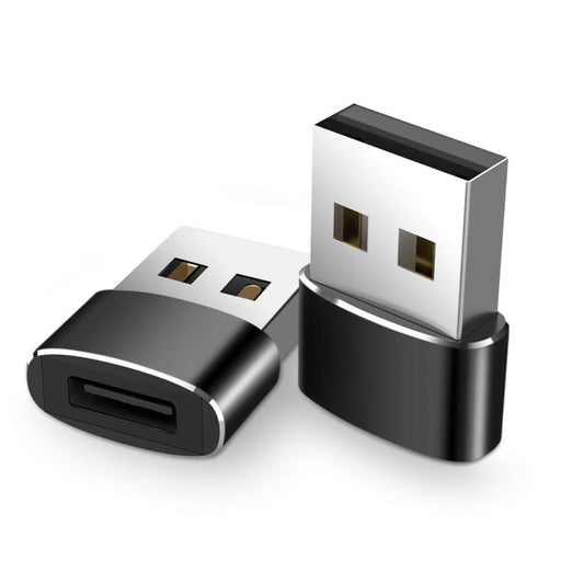 2 PCS USB - C / Type - C Female to USB 2.0 Male Adapter, Support Charging & Transmission - ORIWHIZ