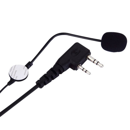 2 Pin PTT Adjustable Volume Motorcycle Helmet Headset Microphone for BAOFENG Radio Walkie Talkie - ORIWHIZConsumer ElectronicsWalkie TalkieWalkie Talkie Microphones & Headsets