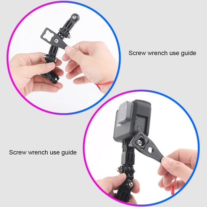 2 Set Cycling Helmet Adhesive Multi - Joint Arm Fixed Mount Set for DJI Osmo Action, GoPro HERO9 Black / HERO8 Black /7 /6 /5 /5 Session /4 Session /4 /3+ /3 /2 /1, Xiaoyi and Other Action Cameras, Style 3 Cycling Helmet Kit, Style 4 Cycling Helmet Kit  ... - ORIWHIZDJI & Insta360 AccessoriesHelmet MountUniversal Mount & Holder