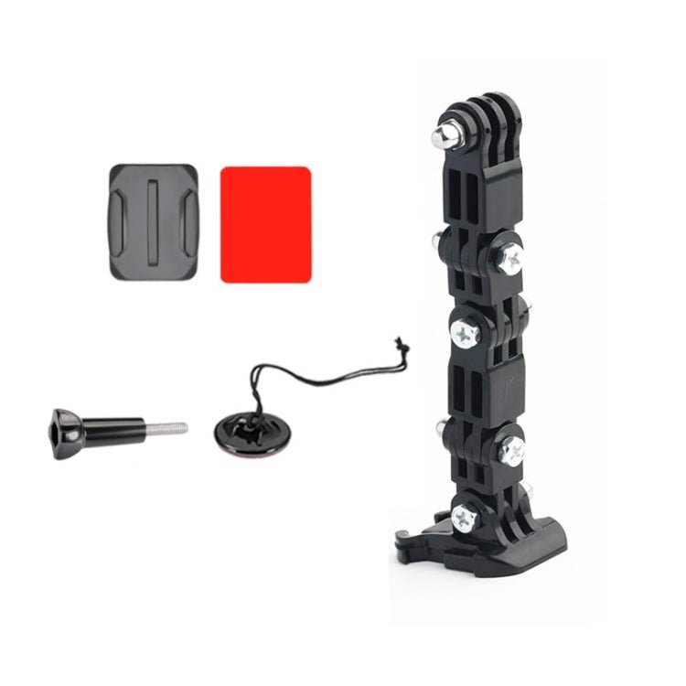 2 Set Cycling Helmet Adhesive Multi - Joint Arm Fixed Mount Set for DJI Osmo Action, GoPro HERO9 Black / HERO8 Black /7 /6 /5 /5 Session /4 Session /4 /3+ /3 /2 /1, Xiaoyi and Other Action Cameras, Style 3 Cycling Helmet Kit, Style 4 Cycling Helmet Kit  ... - ORIWHIZDJI & Insta360 AccessoriesHelmet MountUniversal Mount & Holder