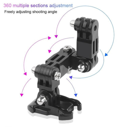 2 Set Cycling Helmet Adhesive Multi - Joint Arm Fixed Mount Set for DJI Osmo Action, GoPro HERO9 Black / HERO8 Black /7 /6 /5 /5 Session /4 Session /4 /3+ /3 /2 /1, Xiaoyi and Other Action Cameras, Style 3 Cycling Helmet Kit, Style 4 Cycling Helmet Kit  ... - ORIWHIZDJI & Insta360 AccessoriesHelmet MountUniversal Mount & Holder