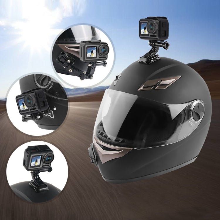 2 Set Cycling Helmet Adhesive Multi - Joint Arm Fixed Mount Set for DJI Osmo Action, GoPro HERO9 Black / HERO8 Black /7 /6 /5 /5 Session /4 Session /4 /3+ /3 /2 /1, Xiaoyi and Other Action Cameras, Style 3 Cycling Helmet Kit, Style 4 Cycling Helmet Kit  ... - ORIWHIZDJI & Insta360 AccessoriesHelmet MountUniversal Mount & Holder