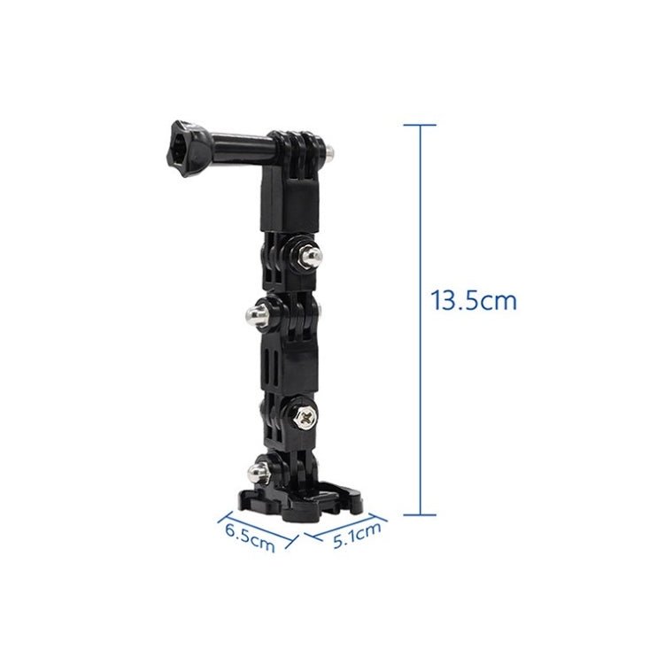 2 Set Cycling Helmet Adhesive Multi - Joint Arm Fixed Mount Set for DJI Osmo Action, GoPro HERO9 Black / HERO8 Black /7 /6 /5 /5 Session /4 Session /4 /3+ /3 /2 /1, Xiaoyi and Other Action Cameras, Style 3 Cycling Helmet Kit, Style 4 Cycling Helmet Kit  ... - ORIWHIZDJI & Insta360 AccessoriesHelmet MountUniversal Mount & Holder