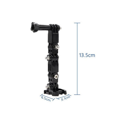 2 Set Cycling Helmet Adhesive Multi - Joint Arm Fixed Mount Set for DJI Osmo Action, GoPro HERO9 Black / HERO8 Black /7 /6 /5 /5 Session /4 Session /4 /3+ /3 /2 /1, Xiaoyi and Other Action Cameras, Style 3 Cycling Helmet Kit, Style 4 Cycling Helmet Kit  ... - ORIWHIZDJI & Insta360 AccessoriesHelmet MountUniversal Mount & Holder