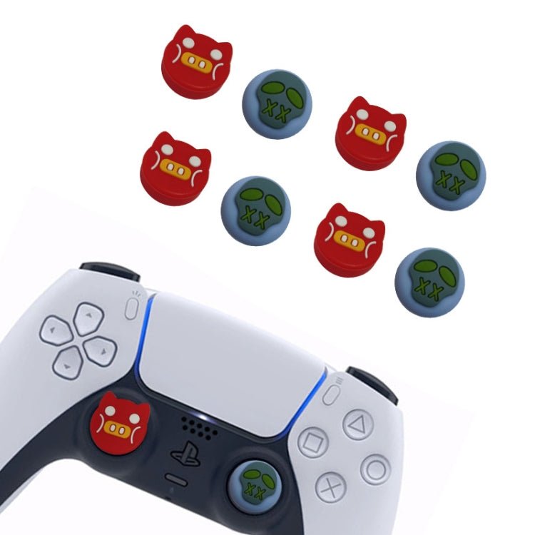2 Sets ToyiLuya Rocker Protection Cap Left and Right Handle Silicone Anti - Slip Caps for PS4/PS5 - ORIWHIZnullSony AccessoriesSony Accessories Cases