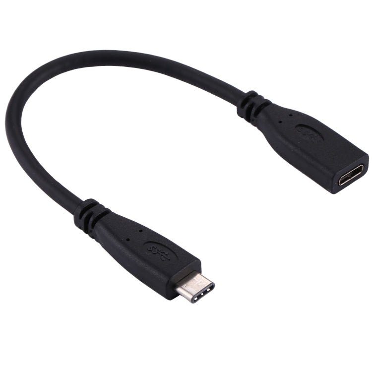 20cm USB - C / Type - C 3.1 Male to USB - C / Type - C Female Connector Adapter Cable, 20cm - ORIWHIZ