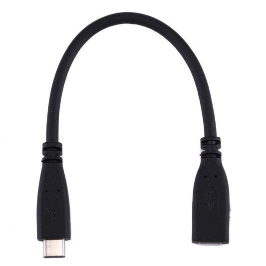 20cm USB - C / Type - C 3.1 Male to USB - C / Type - C Female Connector Adapter Cable, 20cm - ORIWHIZ