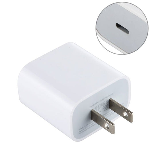 20W Type - C / USB - C PD Fast Charging Power Adapter, US Plug, 20W 0.5A US Plug, 20W EU Plug - ORIWHIZ