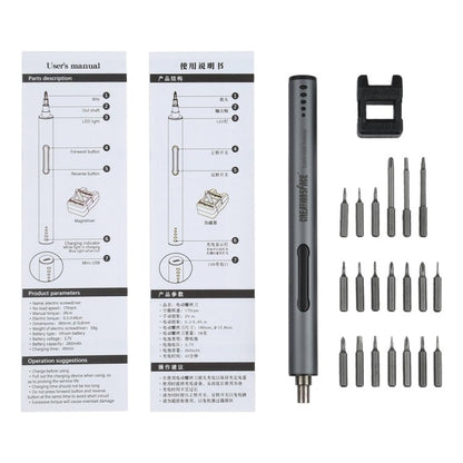 22 in 1 CreationSpace CS02 Cordless Electric Power Screwdriver, 22 in 1 - ORIWHIZ