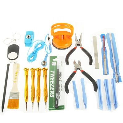 22 in 1 Screwdriver Repair Laptop / Mobile Phone / PC Disassemble Tools Set, Random Color Delivery, 22 in 1 - ORIWHIZ