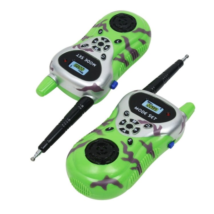 2289 1 Pair Children Mini Walkie Talkie Toys Wireless Talking Outdoor Interactive Toys, Yellow, Green - ORIWHIZConsumer ElectronicsWalkie TalkieWalkie Talkie Children