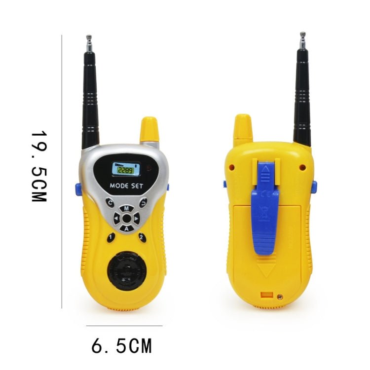 2289 1 Pair Children Mini Walkie Talkie Toys Wireless Talking Outdoor Interactive Toys, Yellow, Green - ORIWHIZConsumer ElectronicsWalkie TalkieWalkie Talkie Children