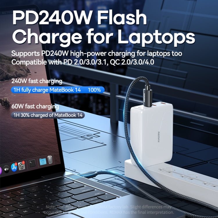 240W Fast Charging Data Cable,Length:1m, USB2.0, USB4.0 - ORIWHIZ