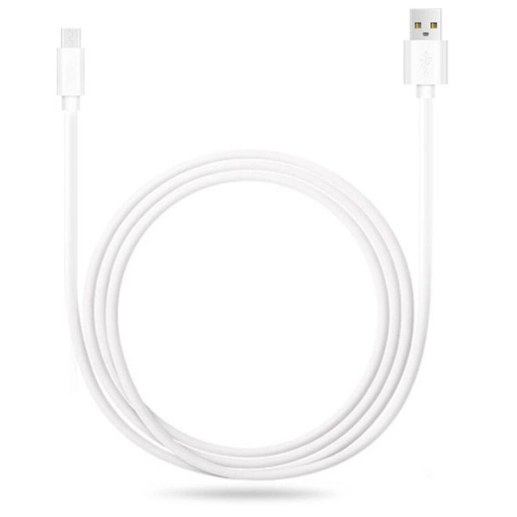 2.4A USB Male to Micro USB Male Interface Charge Cable, Length: 1m(White), 1m - ORIWHIZ