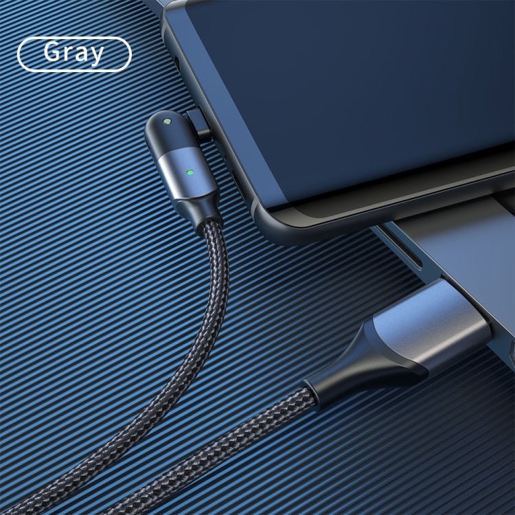 2.4A USB to Micro USB 180 Degree Rotating Elbow Charging Cable, 1.2m Micro USB, 2m Micro USB - ORIWHIZ