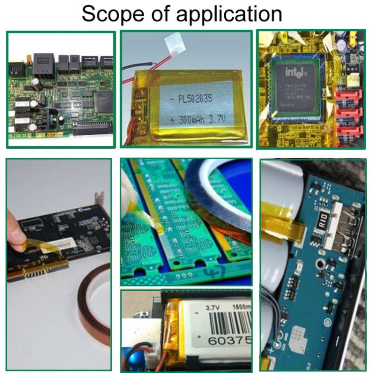شريط بولي إيميد مقاوم للحرارة العالية، مقاس 24 مم، مخصص للحام PCB SMT، مقاس 24 مم - ORIWHIZ