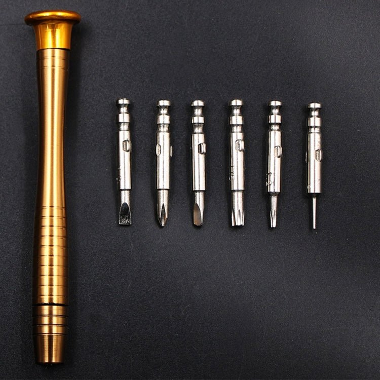 25 In 1 Screwdriver Batch Set Mobile Phone Notebook Repair Tool, 25 In 1 (Brown) - ORIWHIZ