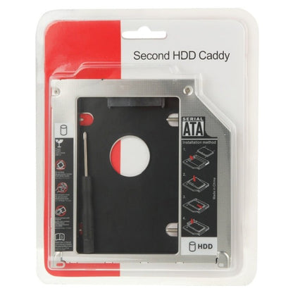 2.5 inch Second HDD Hard Drive Caddy SATA to SATA for Apple MacBook Pro, Thickness: 9.5mm, SATA to SATA - ORIWHIZ