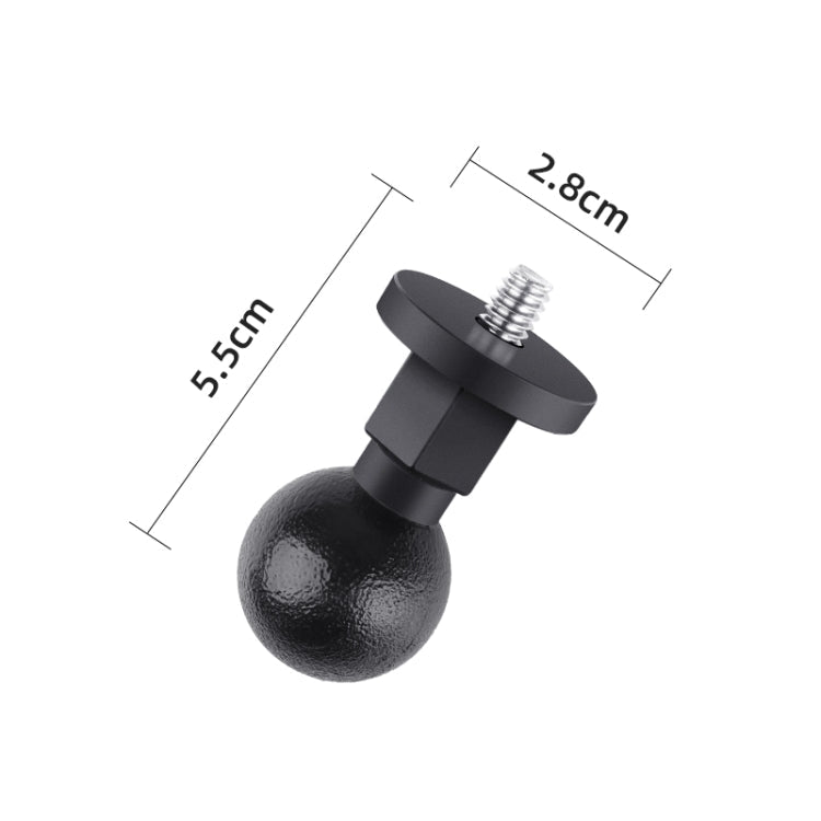 25mm 1/4 inch Screw ABS Ball Head Adapter Mount - ORIWHIZDJI & Insta360 AccessoriesOther MountUniversal Mount & Holder