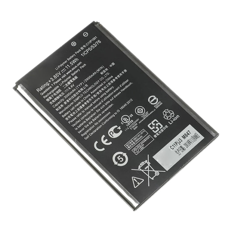 2900mAh C11P1501 Li - Polymer Battery for Asus ZenFone 2 Laser / Zenfone Selfie ZD551KL ZE601KL ZE550KL, For Asus ZenFone 2 Laser - ORIWHIZ