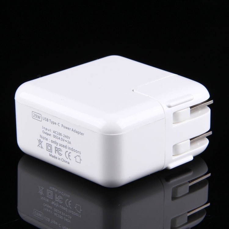 29W USB - C / Type - C 3.1 Port Power Charger Adapter, US Plug - ORIWHIZ
