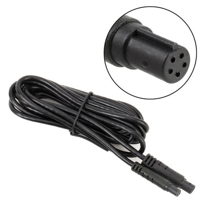 2m Universal Car 5P Reversing Camera Extension Cord Rearview Mirror Vehicle Traveling Data Recorder Video Conversion without Plug, 2m - ORIWHIZCar Replacement PartsDIY CablesIn Car