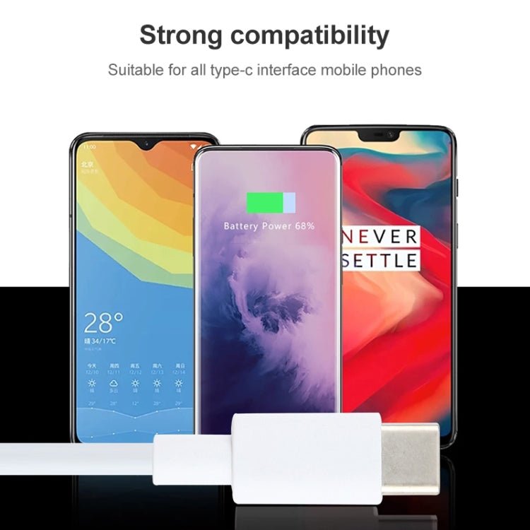 2m USB - C / Type - C 3.1 Male Connector to Male Extension Data Cable - ORIWHIZ