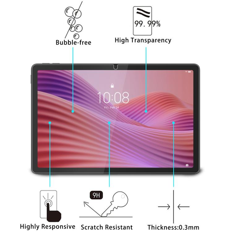 2pcs 9H 0.3mm Explosion - proof Tempered Glass Film, For Lenovo Tab 2025 10.1 / Tab S10, For Lenovo Legion Y700 2025, For Lenovo Idea Tab Pro 12.7, For Lenovo Yoga Tab Plus 12.7, For Lenovo Yoga Pad Pro Al 12.7, For Lenovo Legion Y700 2024��������������... - ORIWHIZMobile AccessoriesPocket Console & Accessories OthersTablet PC Tempered Glass Film