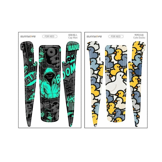 2 pegatinas protectoras para el cuerpo del dron, para DJI Neo - ORIWHIZDJI y accesorios Insta360DJI Neo Accesorios Pegatinas