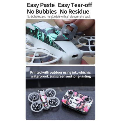 2pcs Combo Drone Body Protective Stickers, For DJI Neo - ORIWHIZDJI & Insta360 AccessoriesDJI Neo AccessoriesStickers