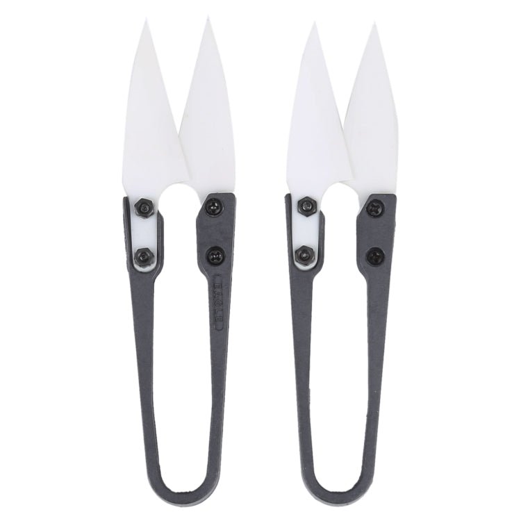 2pcs Insulated Ceramic U - shear Hand Tools, Ceramic Scissors - ORIWHIZ